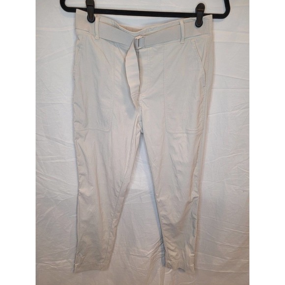 Athleta Trekkie Pant Size 6 Khaki Jogger Womens - Picture 1 of 8
